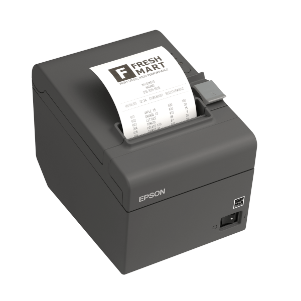 Epson TM-T20III, 8 Punkte/mm (203dpi), Cutter, USB, Ethernet, ePOS, schwarz