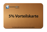 12-Monats-Vorteilskarte – 5 % Rabatt auf Ihren Einkauf